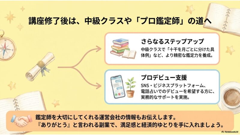 プロ鑑定士へサポート案内