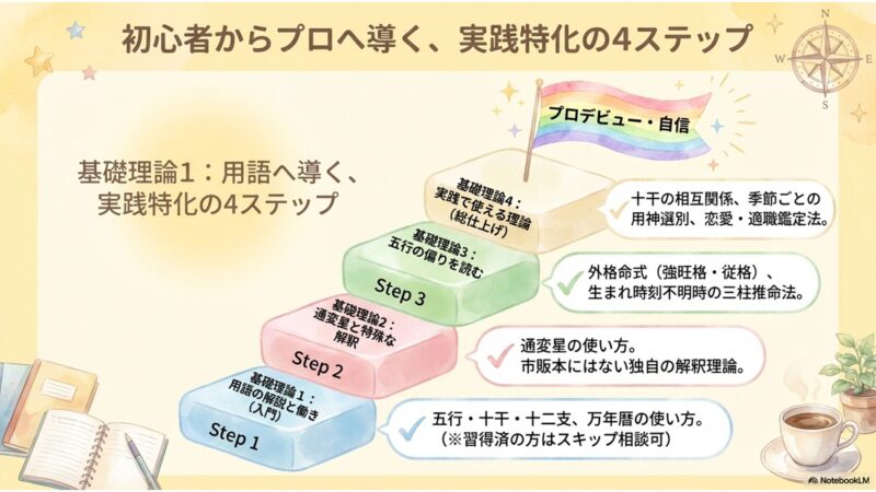 学びのステップ紹介