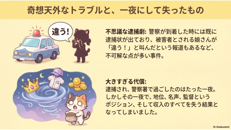 奇想天外なトラブルと一夜にして失ったもの
