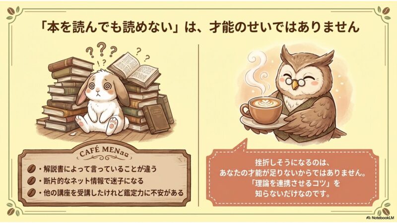 本を読んでも読めないのは才能のせいではない