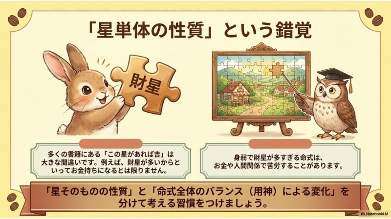 星単体の性質という錯覚