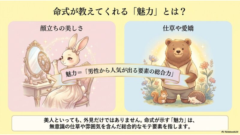 命式が教えてくれる魅力とは