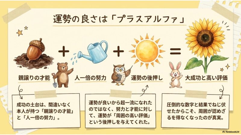 運勢の良さはプラスアルファ