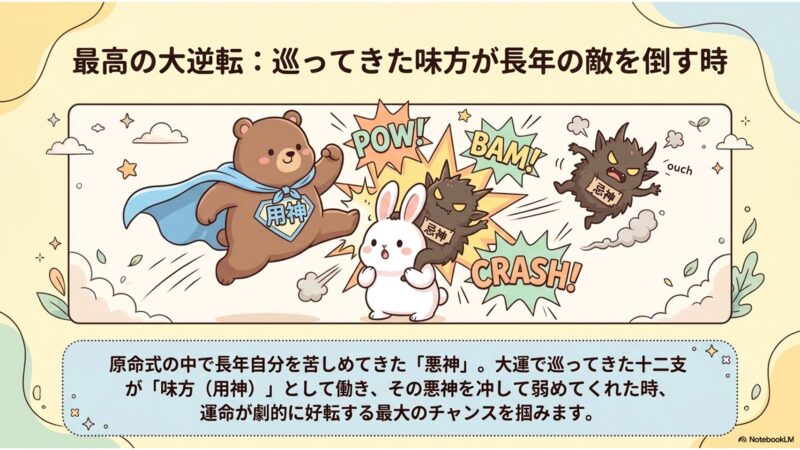 最高の大逆転巡ってきた味方が長年の敵を倒す時