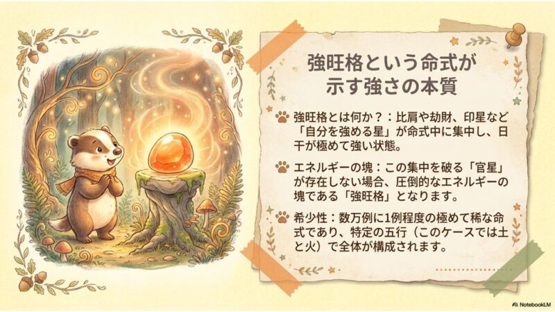 強旺格という命式が示す強さの本質