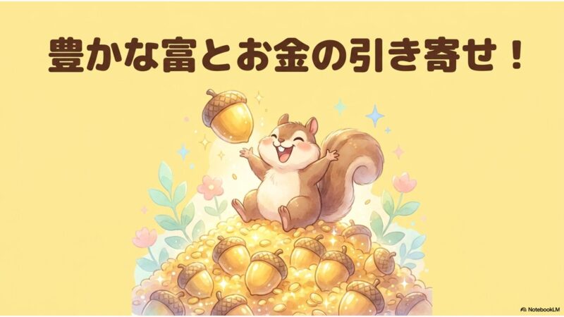 豊かな富とお金の引き寄せ
