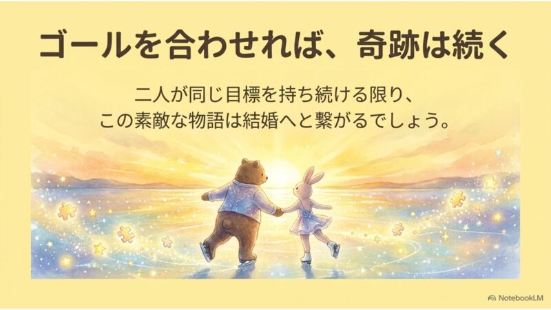 ゴールを合わせれば奇跡は続く