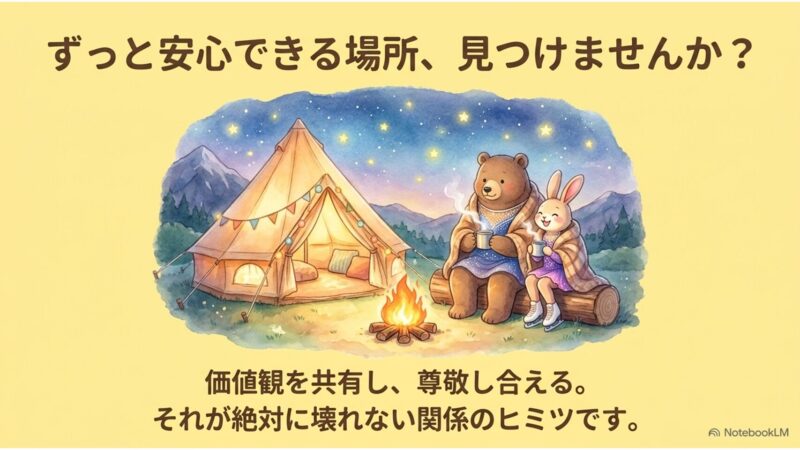 ずっと安心できる場所、見つけませんか?