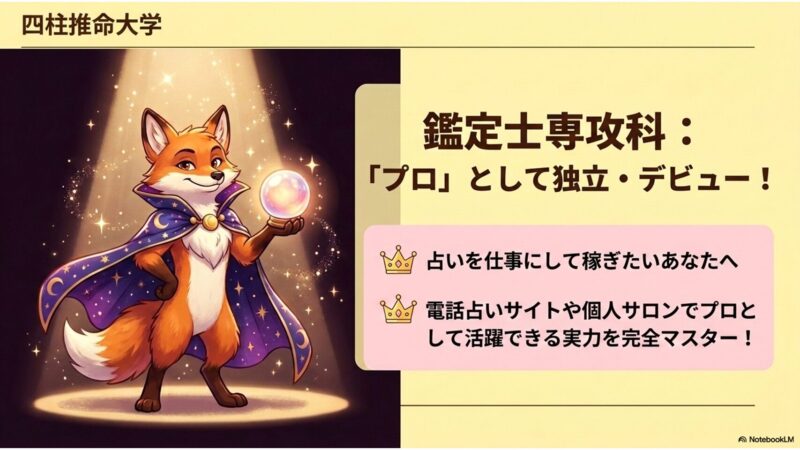 鑑定士専攻科：「プロ」として独立・デビュー！