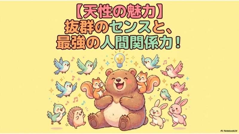 天性の魅力|抜群のセンスと最強の人間関係力