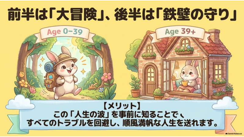 前半は大冒険、後半は鉄壁の守り