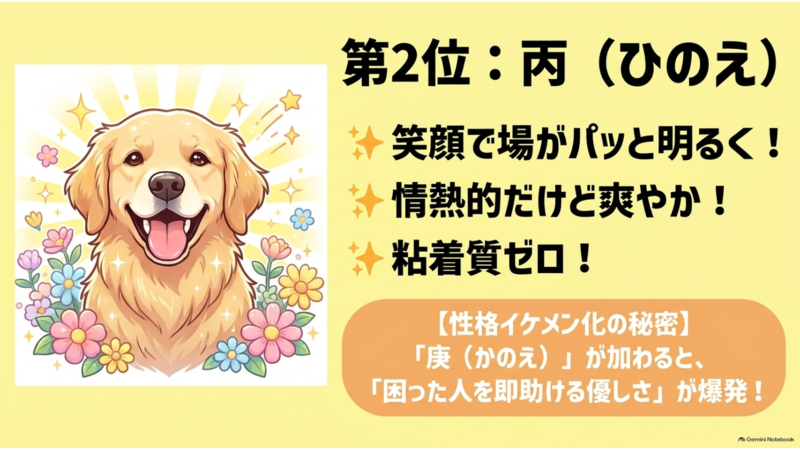 第2位丙の爽やかイケメン