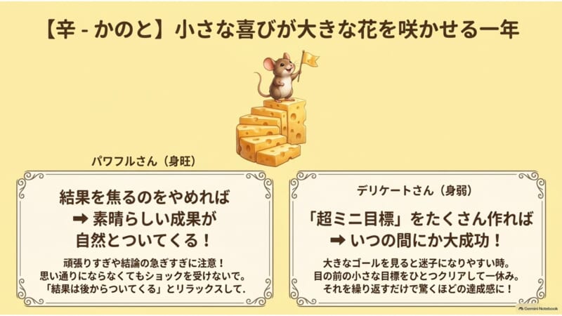 辛日干の2027年丁未年の運勢 身旺と身弱