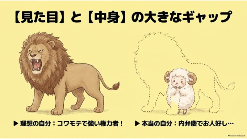 見た目と中身の大きなギャップ
